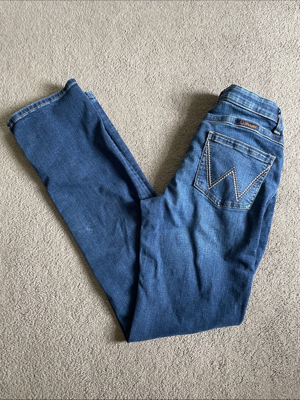 Wrangler Women's Dark Blue Bootcut Jeans